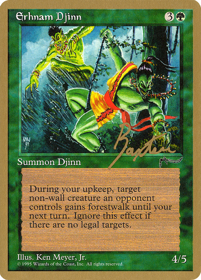 Erhnam Djinn (George Baxter) [Pro Tour Collector Set] | Gam3 Escape