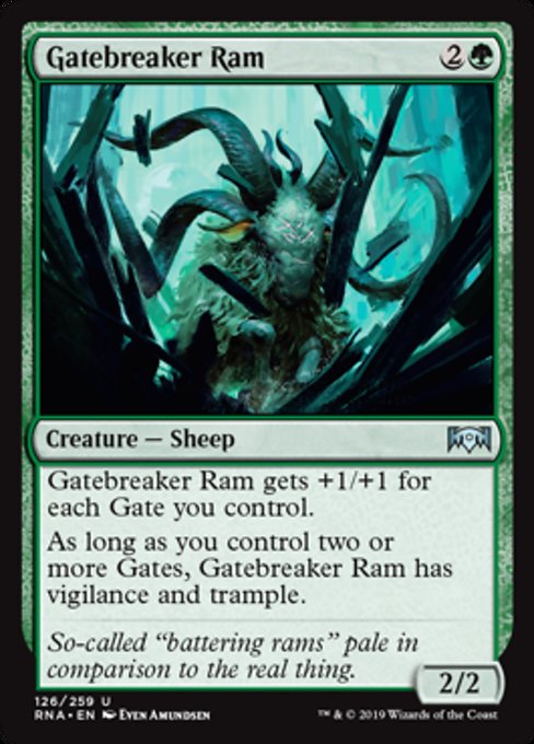 Gatebreaker Ram [Ravnica Allegiance] | Gam3 Escape