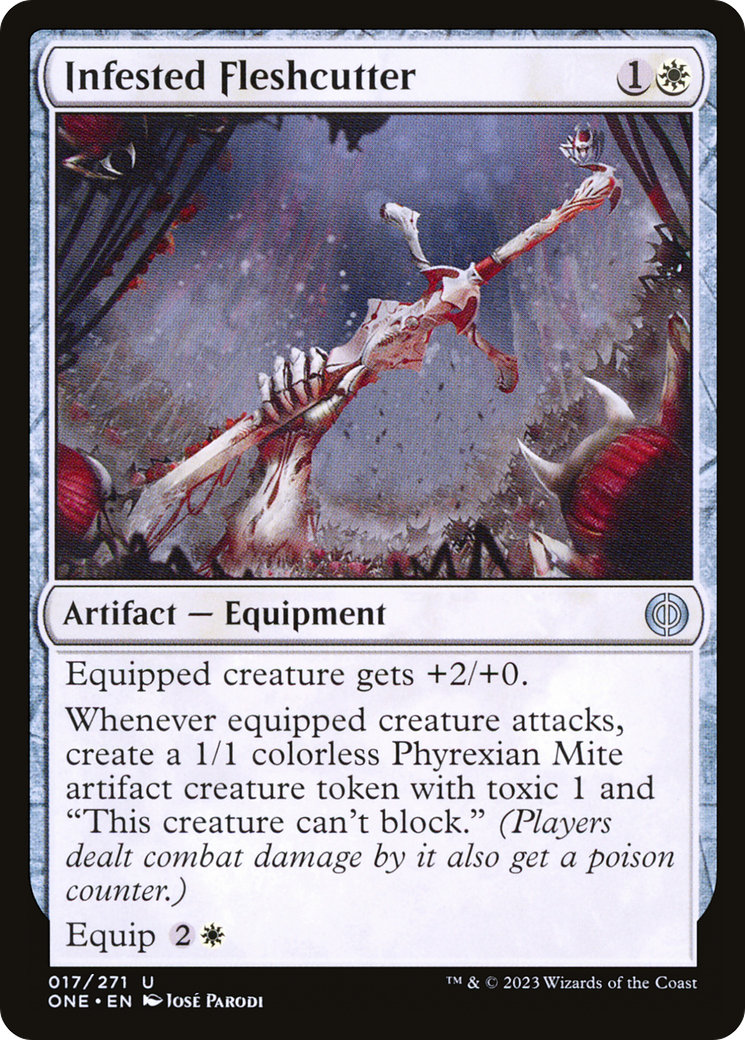 Infested Fleshcutter [Phyrexia: All Will Be One] | Gam3 Escape