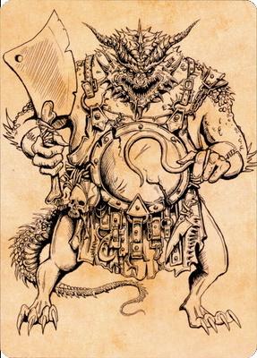 Thrakkus the Butcher Art Card [Commander Legends: Battle for Baldur's Gate Art Series] | Gam3 Escape