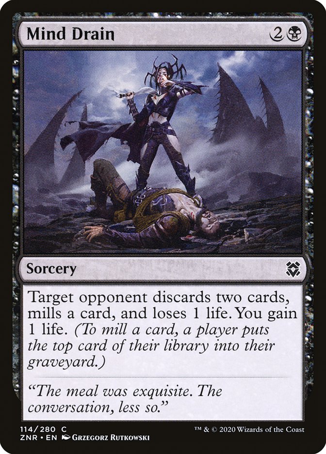 Mind Drain [Zendikar Rising] | Gam3 Escape