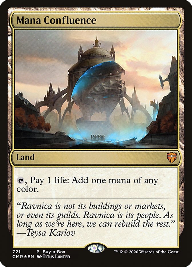 Mana Confluence (Buy-A-Box) [Commander Legends Promos] | Gam3 Escape