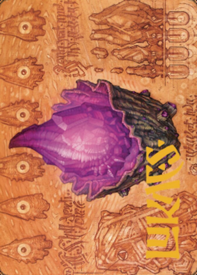 Thorn of Amethyst Art Card (Gold-Stamped Signature) [The Brothers' War Art Series] | Gam3 Escape
