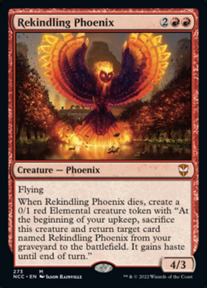 Rekindling Phoenix [Streets of New Capenna Commander] | Gam3 Escape