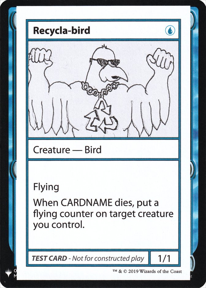 Recycla-bird [Mystery Booster Playtest Cards] | Gam3 Escape