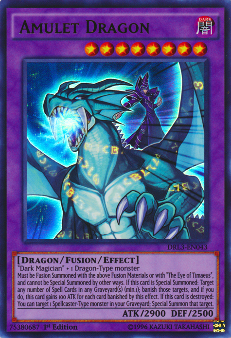 Amulet Dragon [DRL3-EN043] Ultra Rare | Gam3 Escape