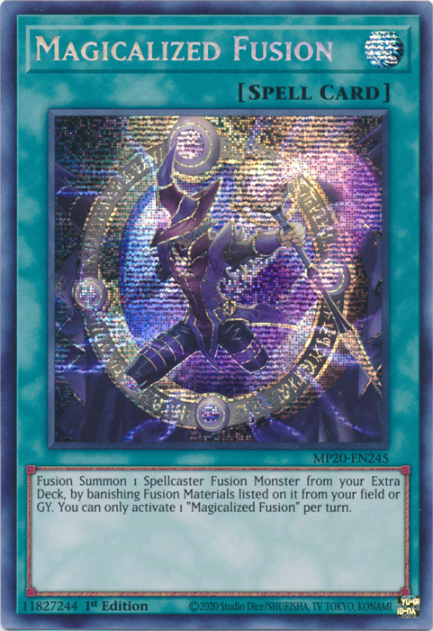 Magicalized Fusion [MP20-EN245] Prismatic Secret Rare | Gam3 Escape