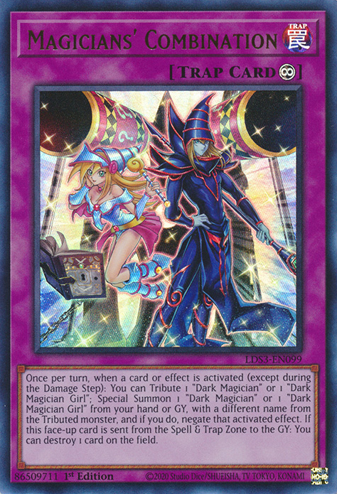 Magicians' Combination [LDS3-EN099] Ultra Rare | Gam3 Escape