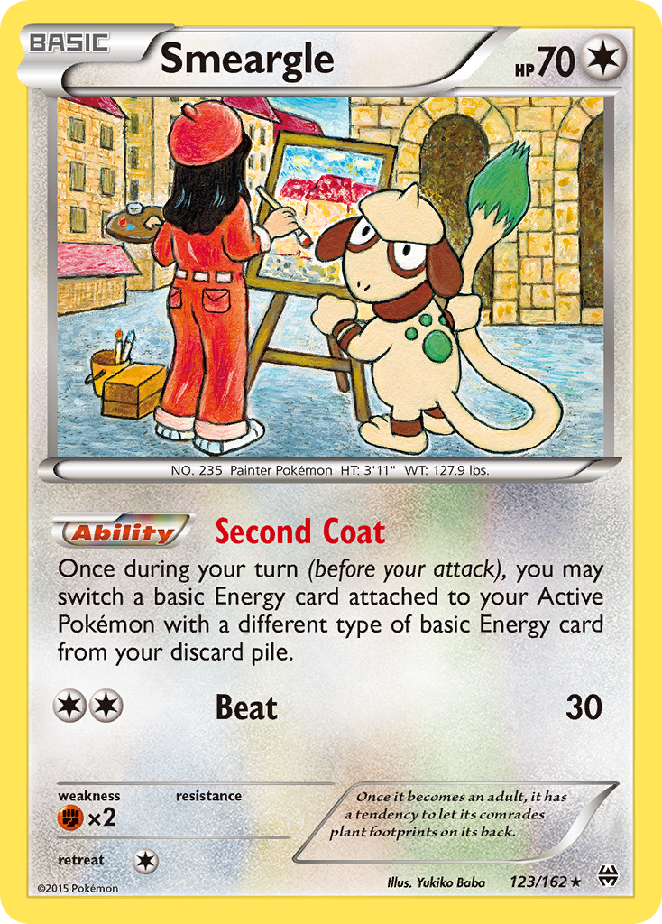 Smeargle (123/162) [XY: BREAKthrough] | Gam3 Escape