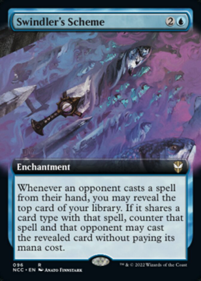 Swindler's Scheme (Extended Art) [Streets of New Capenna Commander] | Gam3 Escape
