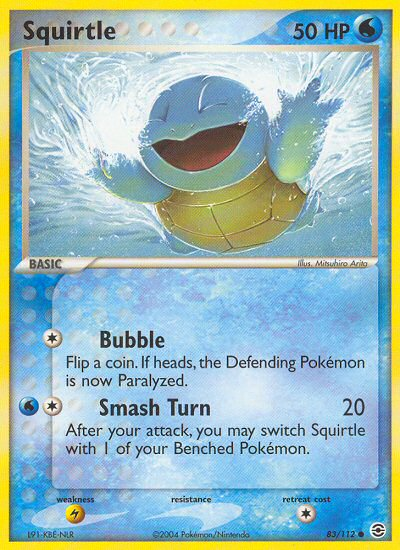 Squirtle (83/112) [EX: FireRed & LeafGreen] | Gam3 Escape