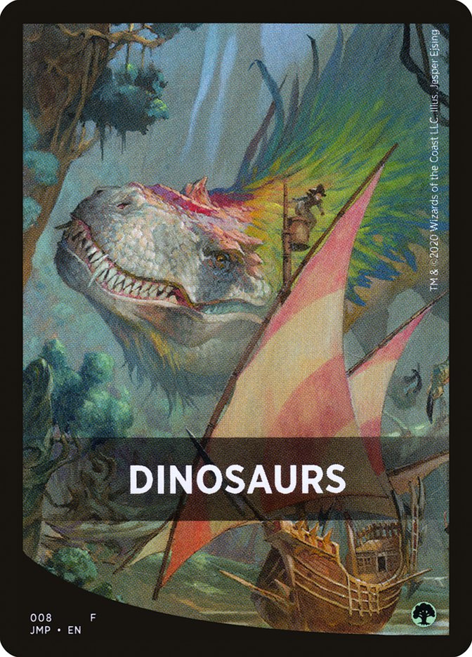 Dinosaurs Theme Card [Jumpstart Front Cards] | Gam3 Escape