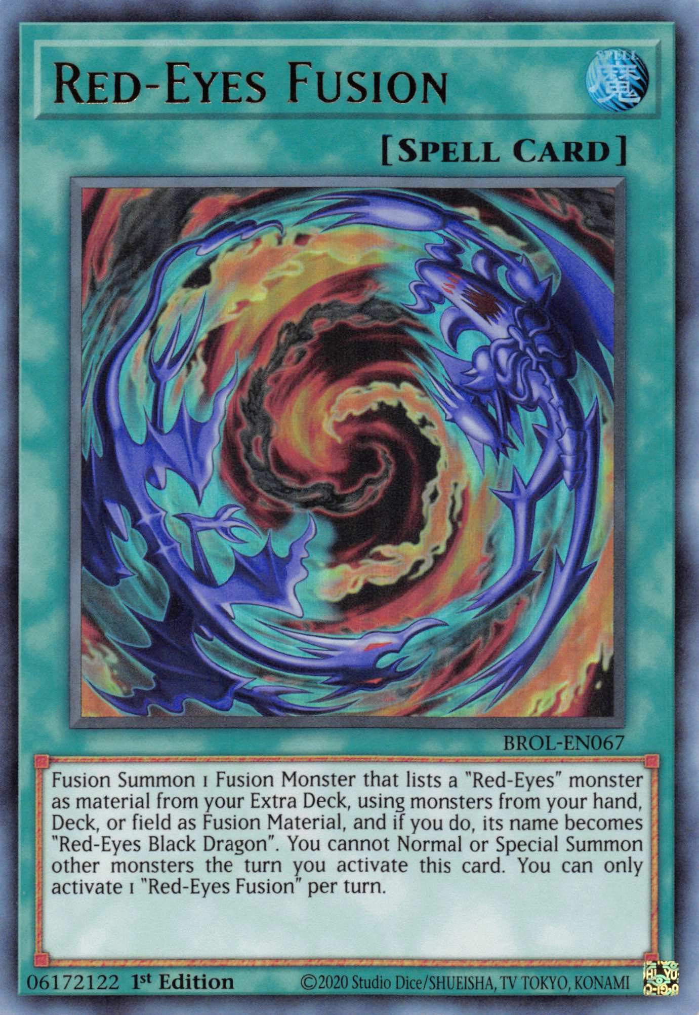 Red-Eyes Fusion [BROL-EN067] Ultra Rare | Gam3 Escape