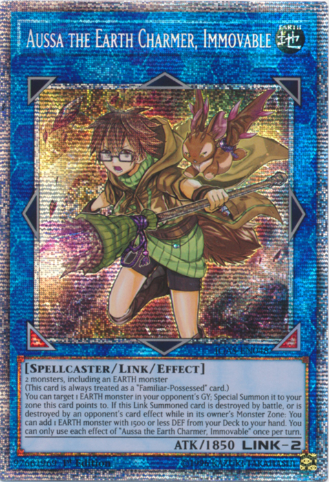 Aussa the Earth Charmer, Immovable (Starlight Rare) [IGAS-EN048] Starlight Rare | Gam3 Escape