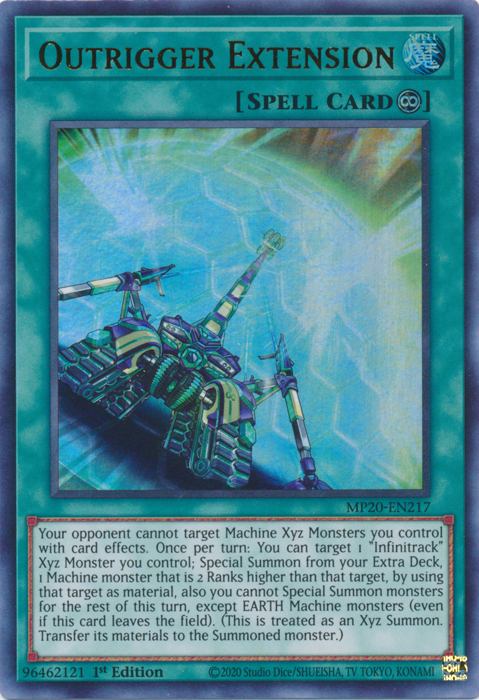 Outrigger Extension [MP20-EN217] Ultra Rare | Gam3 Escape