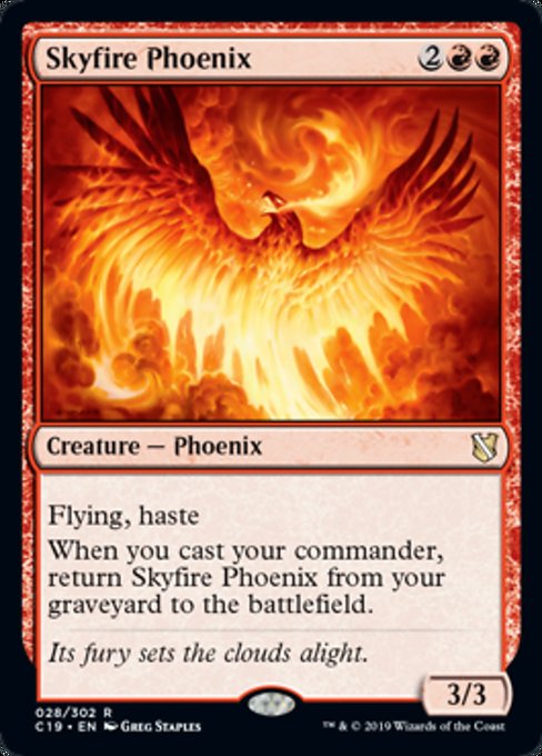 Skyfire Phoenix [Commander 2019] | Gam3 Escape