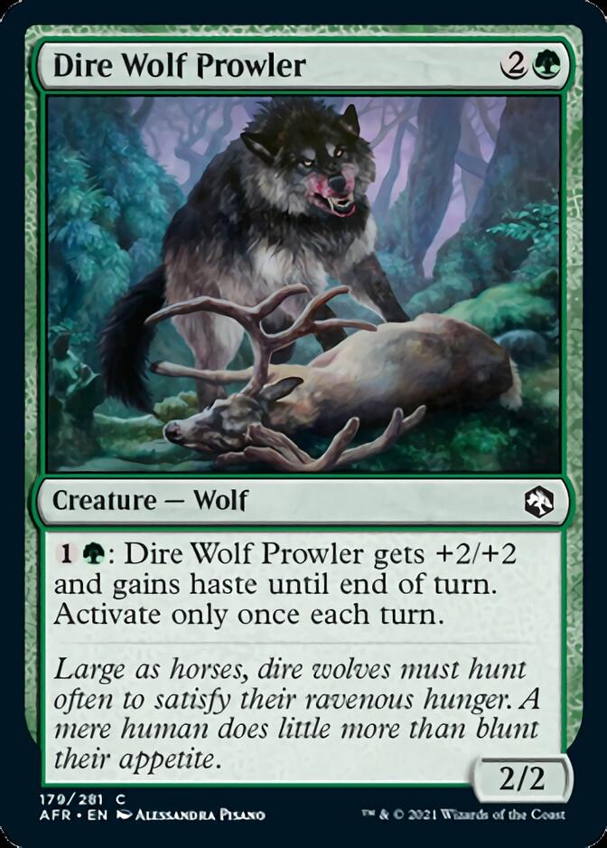Dire Wolf Prowler [Dungeons & Dragons: Adventures in the Forgotten Realms] | Gam3 Escape