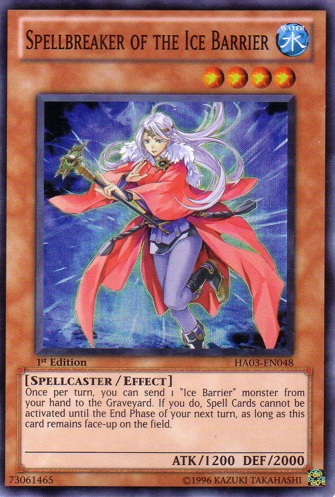 Spellbreaker of the Ice Barrier [HA03-EN048] Super Rare | Gam3 Escape