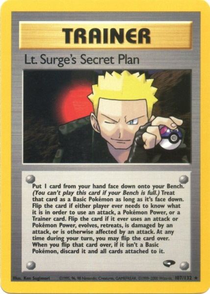 Lt. Surge's Secret Plan (107/132) [Gym Challenge Unlimited] | Gam3 Escape