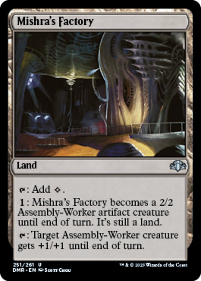 Mishra's Factory [Dominaria Remastered] | Gam3 Escape