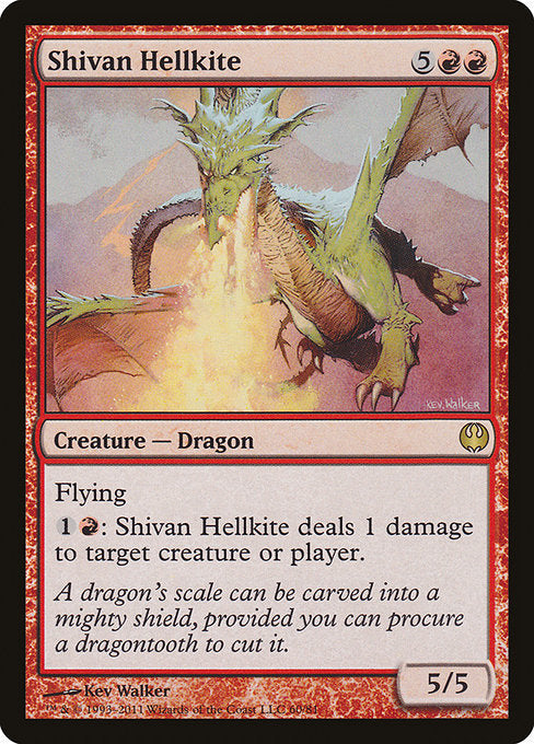 Shivan Hellkite [Duel Decks: Knights vs. Dragons] | Gam3 Escape