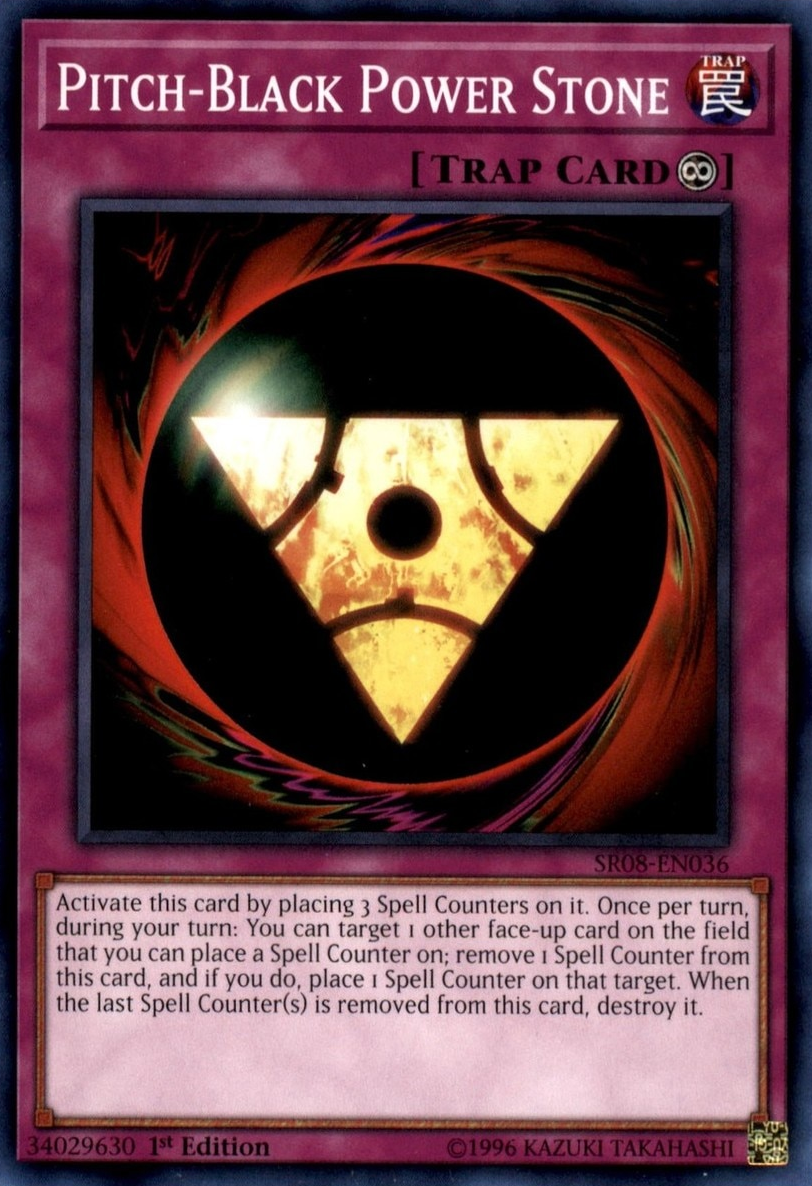 Pitch-Black Power Stone [SR08-EN036] Common | Gam3 Escape