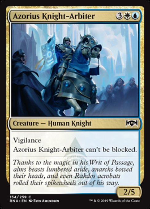 Azorius Knight-Arbiter [Ravnica Allegiance] | Gam3 Escape