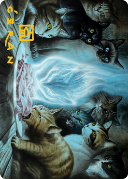 Can't Stay Away Art Card (Gold-Stamped Signature) [Innistrad: Midnight Hunt Art Series] | Gam3 Escape