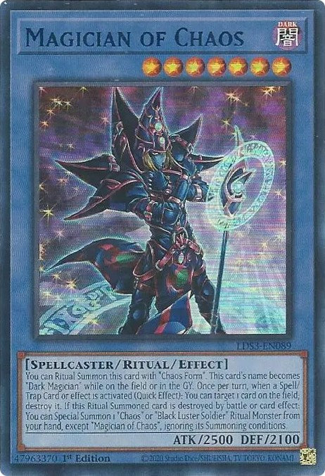 Magician of Chaos (Blue) [LDS3-EN089] Ultra Rare | Gam3 Escape