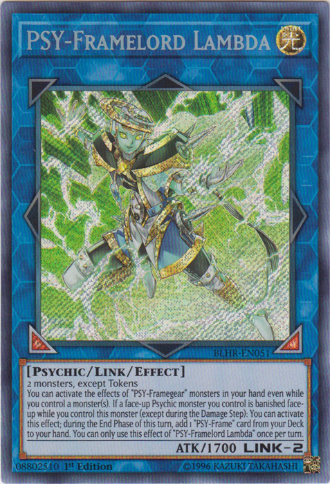 PSY-Framelord Lambda [BLHR-EN051] Secret Rare | Gam3 Escape