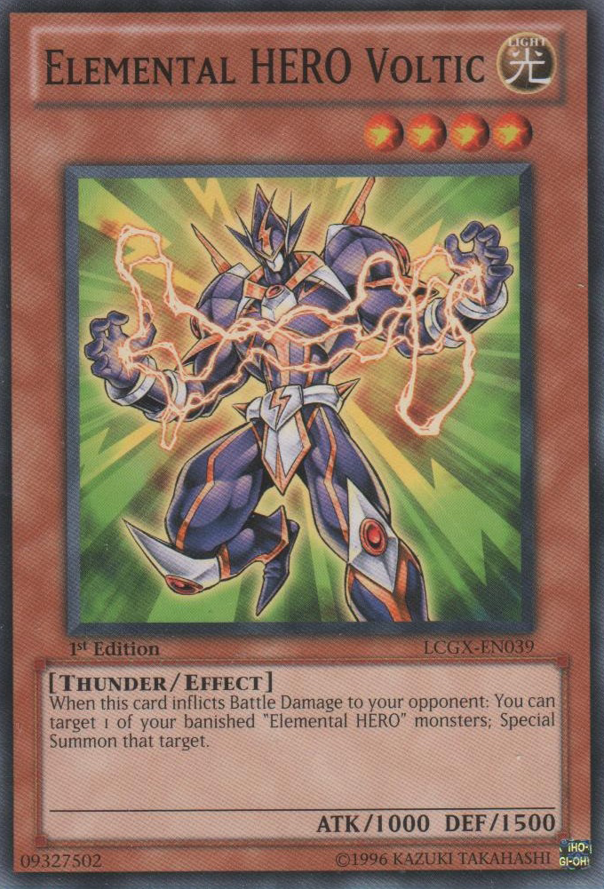 Elemental HERO Voltic [LCGX-EN039] Common | Gam3 Escape