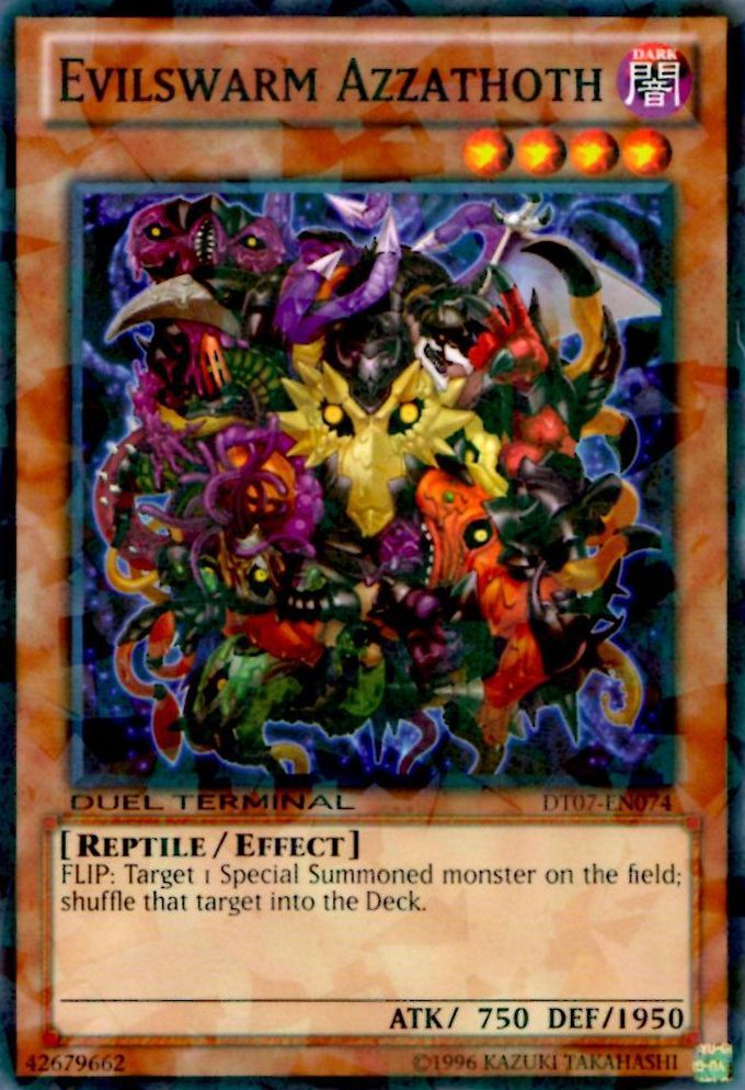 Evilswarm Azzathoth [DT07-EN074] Common | Gam3 Escape