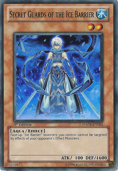 Secret Guards of the Ice Barrier [HA04-EN053] Super Rare | Gam3 Escape