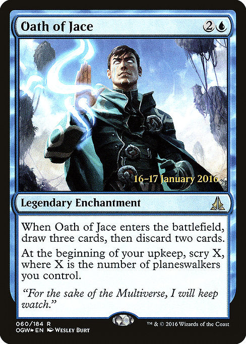 Oath of Jace [Oath of the Gatewatch Promos] | Gam3 Escape