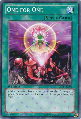 One for One [SP13-EN050] Starfoil Rare | Gam3 Escape