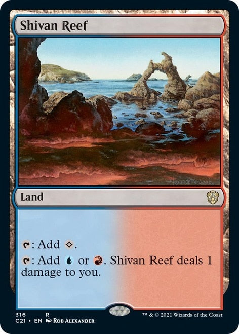 Shivan Reef [Commander 2021] | Gam3 Escape