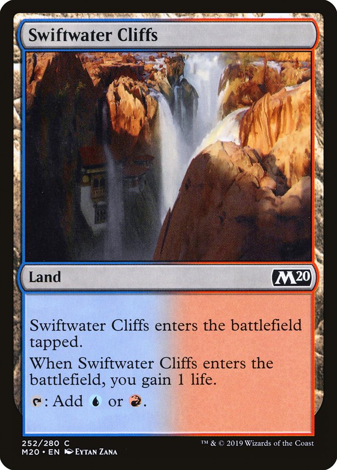 Swiftwater Cliffs [Core Set 2020] | Gam3 Escape