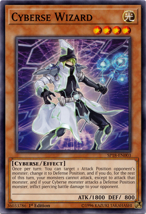 Cyberse Wizard [SP18-EN003] Common | Gam3 Escape