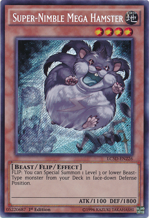 Super-Nimble Mega Hamster [LC5D-EN226] Secret Rare | Gam3 Escape