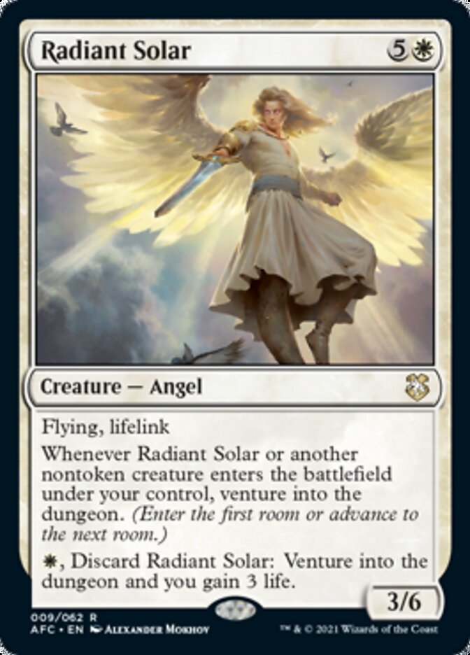 Radiant Solar [Dungeons & Dragons: Adventures in the Forgotten Realms Commander] | Gam3 Escape