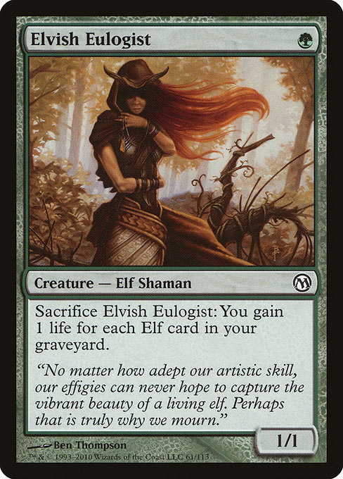 Elvish Eulogist [Duels of the Planeswalkers] | Gam3 Escape