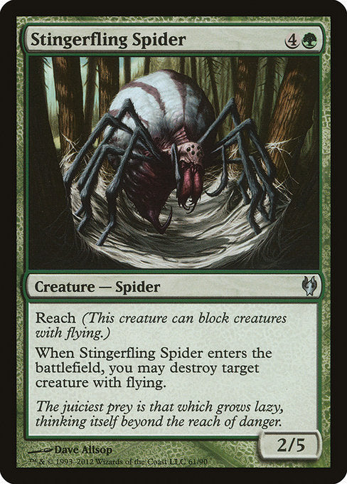 Stingerfling Spider [Duel Decks: Izzet vs. Golgari] | Gam3 Escape
