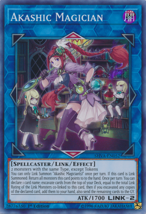 Akashic Magician [SHVA-EN052] Super Rare | Gam3 Escape