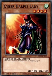 Cyber Harpie Lady [LDS2-EN067] Common | Gam3 Escape