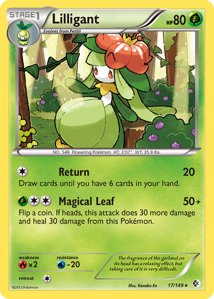 Lilligant (17/149) [Black & White: Boundaries Crossed] | Gam3 Escape