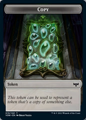 Copy // Human (010) Double-sided Token [Innistrad: Crimson Vow Tokens] | Gam3 Escape