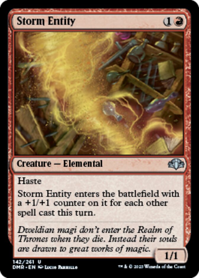 Storm Entity [Dominaria Remastered] | Gam3 Escape