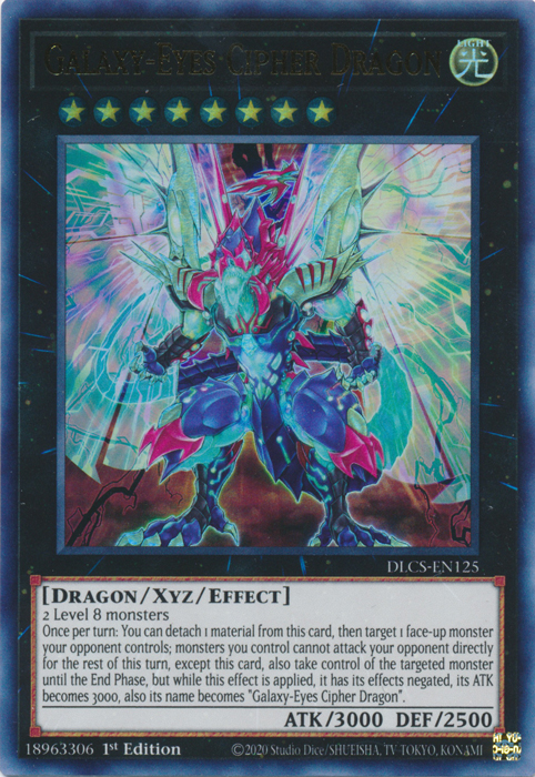 Galaxy-Eyes Cipher Dragon [DLCS-EN125] Ultra Rare | Gam3 Escape