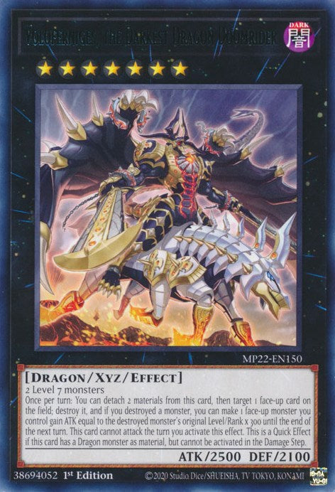 Voloferniges, the Darkest Dragon Doomrider [MP22-EN150] Rare | Gam3 Escape