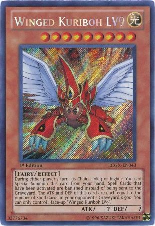 Winged Kuriboh LV9 [LCGX-EN043] Secret Rare | Gam3 Escape